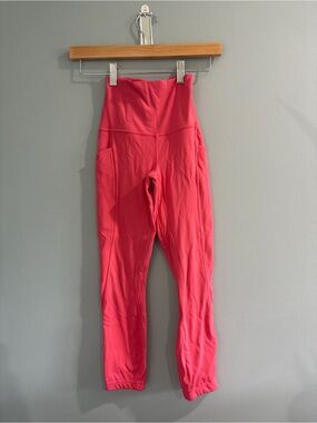 lululemon athletica High-Waist Leggings in Bright Pink